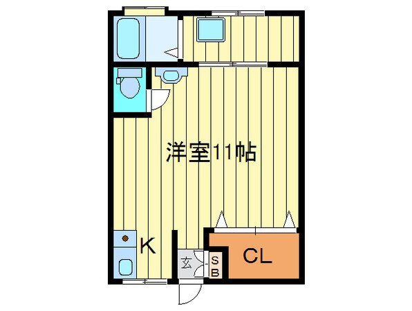 藤光園マンションの物件間取画像